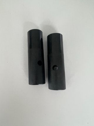 Set de 2 Estriberas BMX Negras