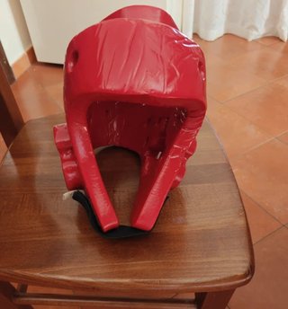 Caschetto per Taekwondo Rosso