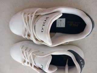 Zapatillas Polo Ralph Lauren blancas y azules