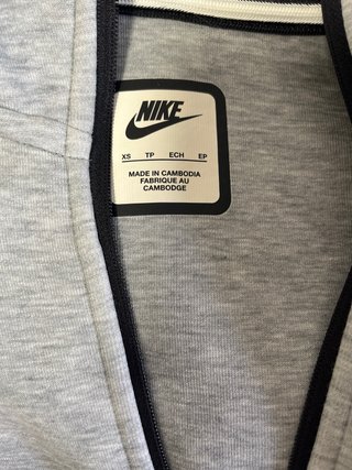 Nike Tech Fleece Gris Talla XS