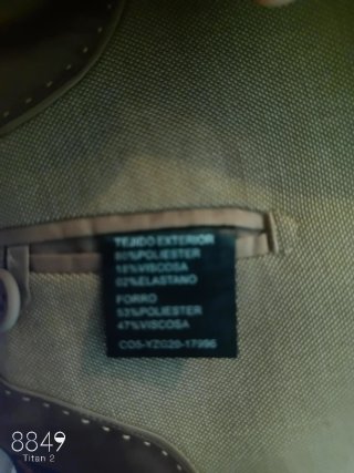 Traje de Caballero Beige