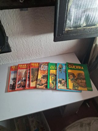 comics bélicos antiguos