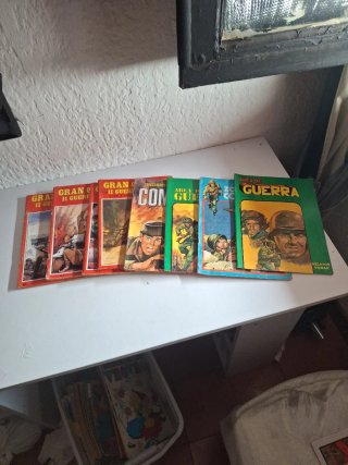 comics bélicos antiguos