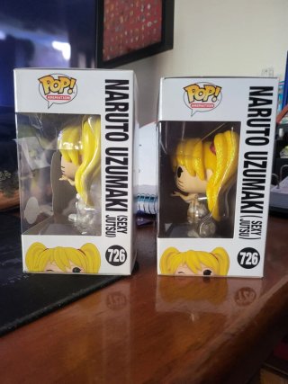 2 Funkos Naruto Uzumaki (Sexy Jutsu)