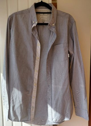 Camisa Quiksilver Talla XS, gris