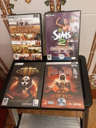 Lote de 4 Juegos para PC