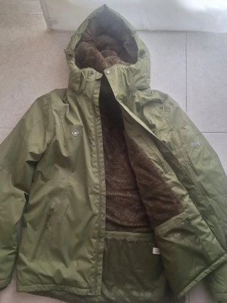 Abrigo niño IZAS verde-Talla XL (13-15años)158-170