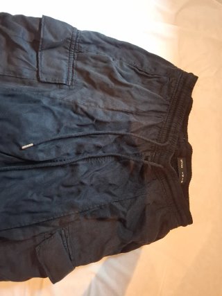 Pantalón Cargo Lefties Negro Talla M