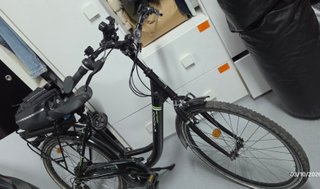 Bicicleta Eléctrica Orus E-4000 Negra