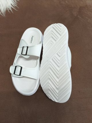 Chanclas caballero blancas t