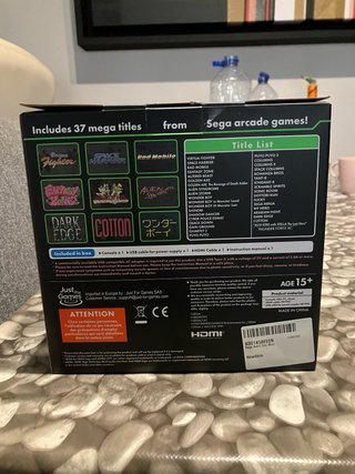 SEGA Astro City Mini Arcade 37 Títulos