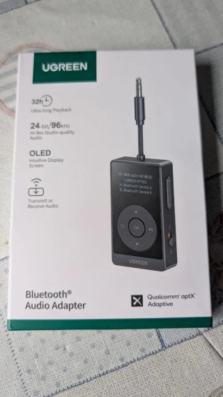 Receptor Transmisor Bluetooth UGREEN 5.3