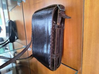 Funda Antigua de Cuero para cámara de fuelle