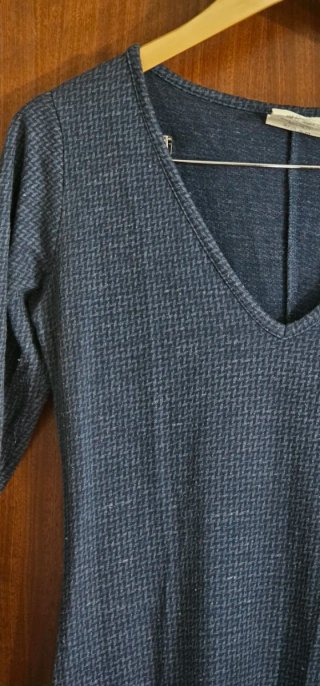 Vestido Largo Mizu Azul Marino Talla S