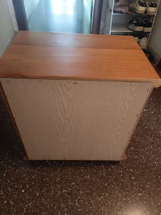 Cajonera de madera