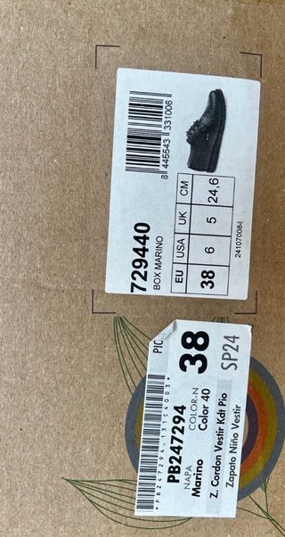 Zapatos Pablosky Azul marino Talla 38