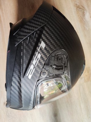 Casco Moto LS2 Dragon Carbon Nuevo