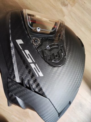 Casco Moto LS2 Dragon Carbon Nuevo