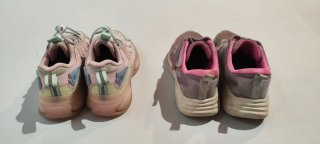 Lote 2 pares zapatillas infantiles T33