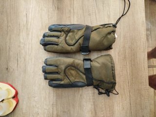 Guantes de Nieve Verdes y Negros