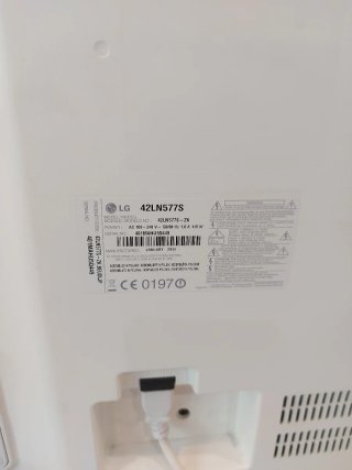 Televisión LED smart TV, LG 42 pulgadas con avería
