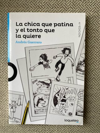 La chica que patina y el tonto que la quiere