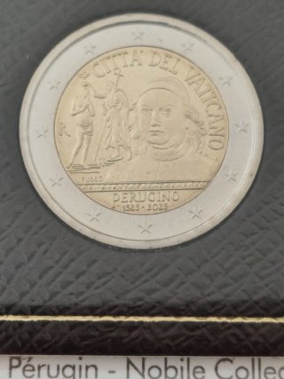2 Euros Vaticano 2021 Perugino
