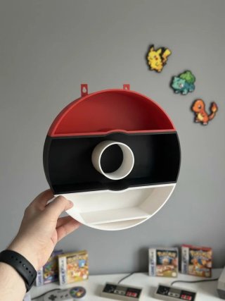 Estantería Expositor Pokéball Figuras
