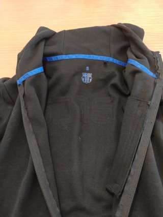 Sudadera FC Barcelona Negra