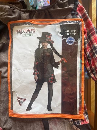 Disfraz de Muñeca Voodoo (7-9 años)