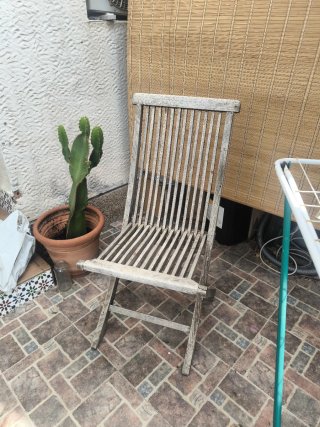 Silla de Teca