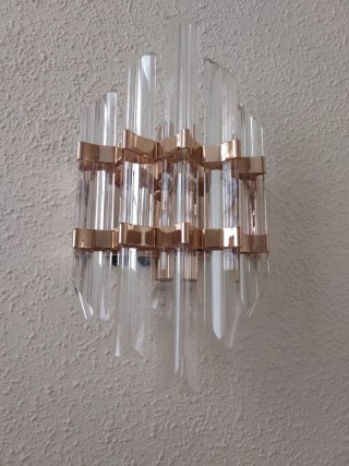 Set de 5 Lámparas: 3 Colgantes y 2 de Pared
