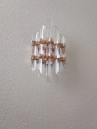 Set de 5 Lámparas: 3 Colgantes y 2 de Pared