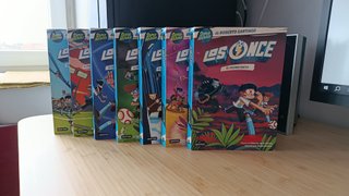 Siete primeros libros de la colección "los Once"