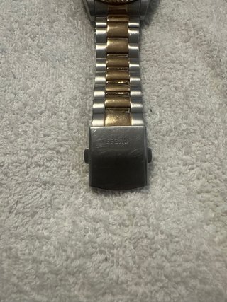 Reloj GUESS Azul y Dorado