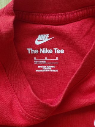 Camiseta Nike Roja Talla M Niño
