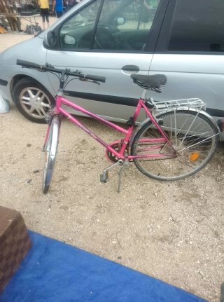Bicicleta rosa Coronado