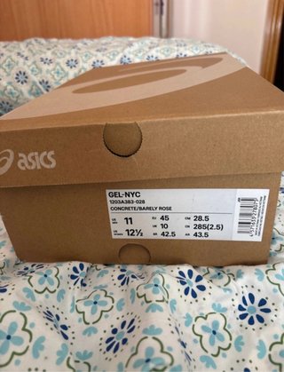 Zapatillas Asics Gel NYC Rosas Talla 45