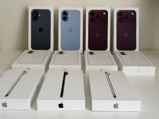 Lote de cajas vacías Apple iPhone 18 Pro, 17, Air