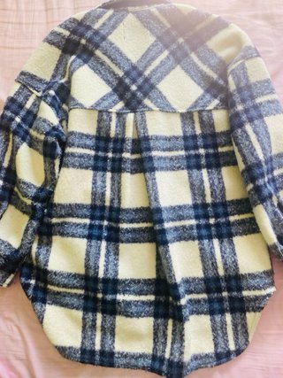 Chaqueta Stradivarius Cuadros Talla M