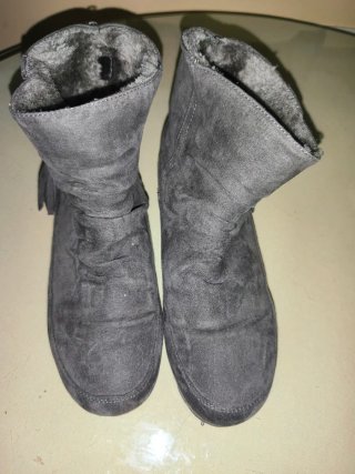 Botas de mujer grises