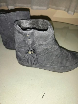 Botas de mujer grises