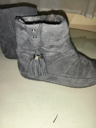 Botas de mujer grises