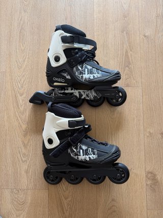 Patines Oxelo Freeride + protecciones + bolsa