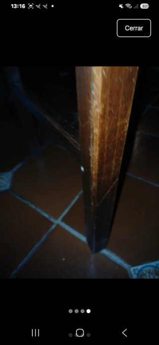 Silla de madera maciza