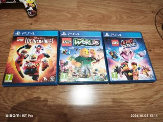 Pack 3 Juegos Lego PS4