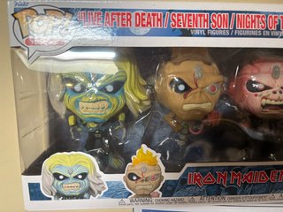 Pack 4 Figuras Funko Pop! Iron Maiden