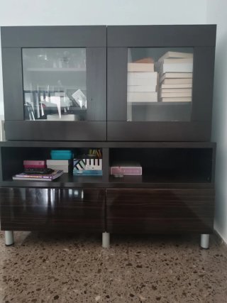 CONJUNTO COMPLETO DE MUEBLES DE SALÓN/COMEDOR
