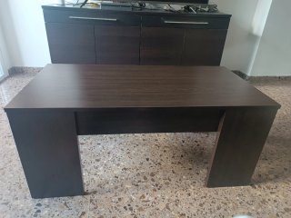 CONJUNTO COMPLETO DE MUEBLES DE SALÓN/COMEDOR