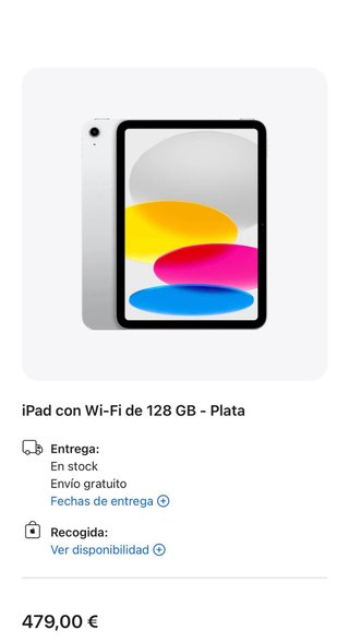 iPad Apple con funda de teclado
